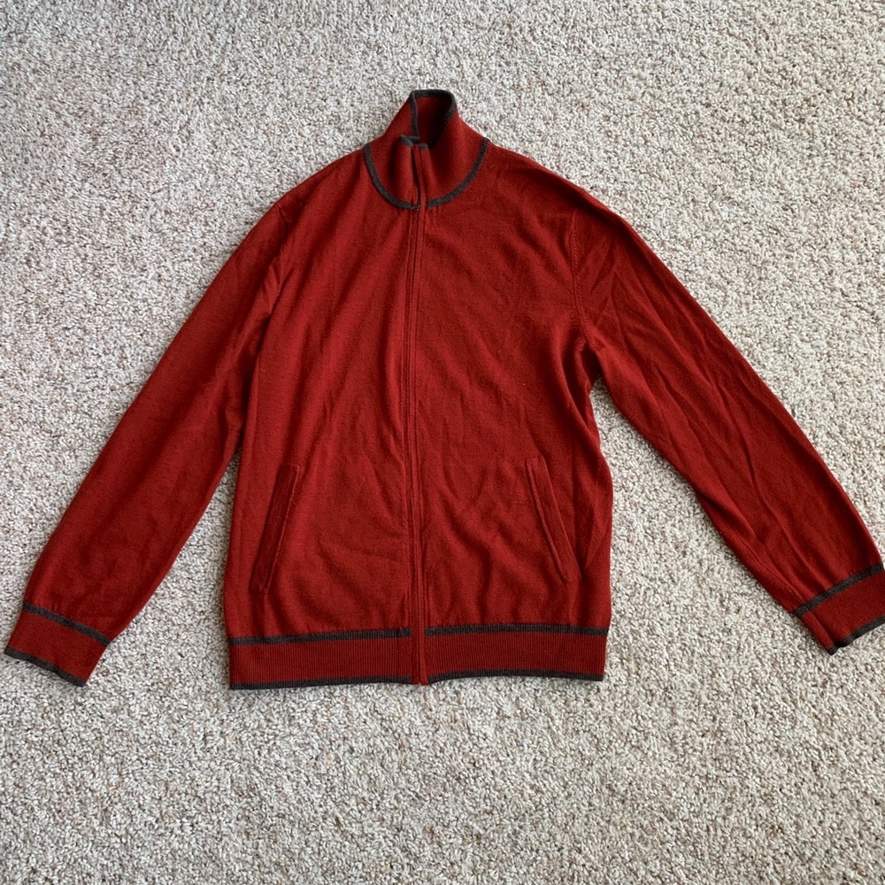 Men’s Full-Zip Sweater Jacket